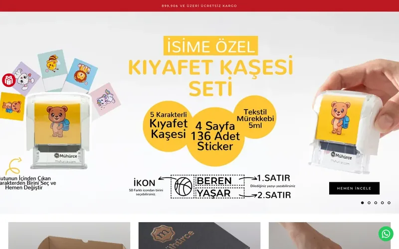 Mühürce web sitesi tasarımı